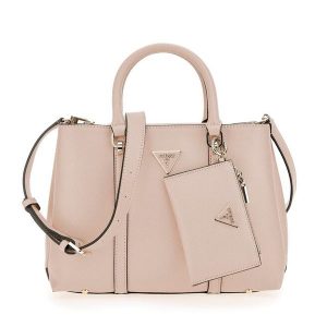 Torebka Guess. Brązowe torebki klasyczne Guess, z aplikacjami, bez dodatków. Za 679,99 zł.