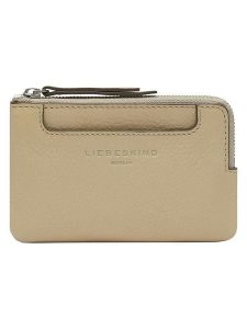Liebeskind Berlin Skórzany portfel "Matti" w kolorze beżowym - 13 x 9 x 1 cm rozmiar: onesize. Brązowe portfele Liebeskind Berlin, bez wzorów, z materiału. Za 124,95 zł.