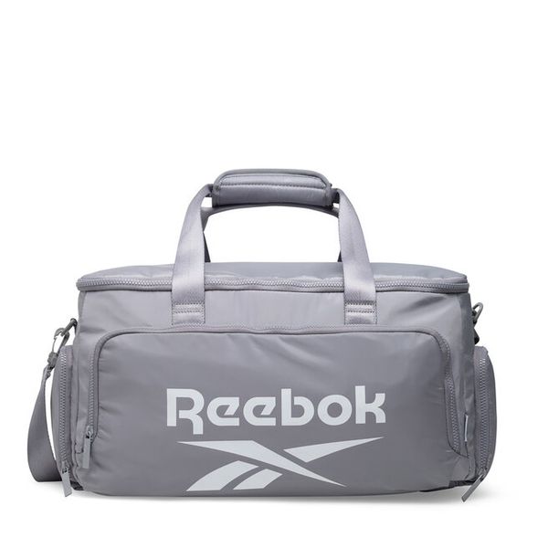 Torba Reebok. Szare torby podróżne i sportowe Reebok, bez wzorów. Za 179,99 zł.