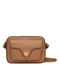 Coccinelle Torebka E1 MF6 55 04 01 Brązowy. Brązowe torebki klasyczne Coccinelle, bez wzorów, ze skóry, bez dodatków. Za 619,99 zł.