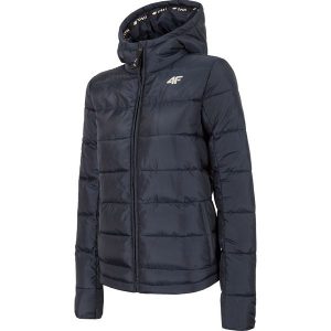 Kurtka puchowa damska KUDP202 - granat. Kurtki marki 4f. Za 249,99 zł.