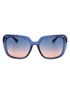 Guess Damskie okulary przeciwsłoneczne w kolorze niebiesko-brązowym rozmiar: 58. Brązowe okulary przeciwsłoneczne Guess. Za 184,95 zł.