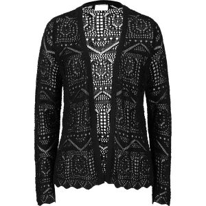 Sweter bez zapięcia. Białe kardigany bonprix. Za 109,99 zł.
