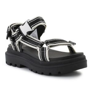 Sandały Palladium Pallacruise Strap 97465‑011‑M czarne. Czarne sandały bez wzorów, bez obcasa, bez zapięcia. Za 517,53 zł.