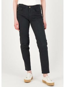 Blutsgeschwister Dżinsy - Slim fit - w kolorze czarnym rozmiar: S. Czarne jeansy Blutsgeschwister, z aplikacjami, z bawełny. Za 153,34 zł.