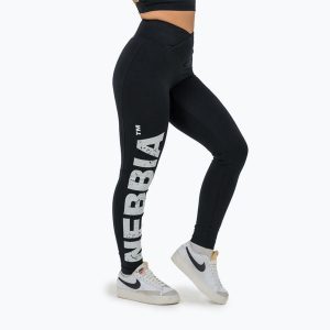 Legginsy NEBBIA Glute Check High Waisted. Czarne legginsy NEBBIA, bez wzorów. Za 169,99 zł.
