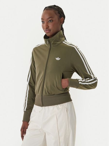Adidas Bluza Firebird Classic KQ6531 Zielony Regular Fit. Zielone bluzy ADIDAS, m, bez wzorów, z syntetyku, bez kaptura. Za 329,99 zł.