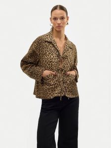 Vero Moda Kurtka przejściowa Kirby 10327896 Brązowy Regular Fit. Brązowe kurtki Vero Moda, l, bez wzorów, z bawełny, bez kaptura. Za 159,99 zł.