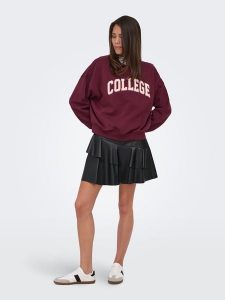 JDY Bluza "Mesa" w kolorze czerwonym rozmiar: XS. Czerwone bluzy JDY, xs, bez wzorów, bez kaptura. Za 71,56 zł.