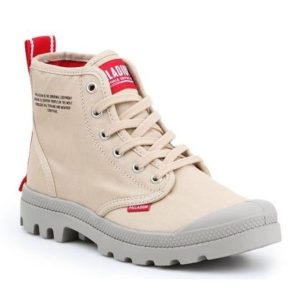 Buty Palladium Pampa Hi Dare 76258-274 różowe. Czerwone trampki bez wzorów, z materiału, bez zapięcia. Za 572,15 zł.