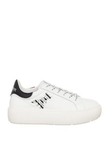 Patrizia Pepe Skórzane sneakersy w kolorze białym rozmiar: 41. Białe trampki Patrizia Pepe, bez wzorów, bez zapięcia. Za 426,06 zł.