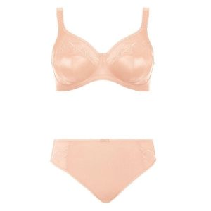 Figi damskie Elomi Cate. Brązowe figi ELOMI, bez wzorów. Za 173,00 zł.