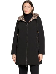 Betty Barclay Dwustronny płaszcz w kolorze beżowo-czarnym rozmiar: 46. Brązowe płaszcze Betty Barclay, bez wzorów, bez kaptura. Za 589,95 zł.