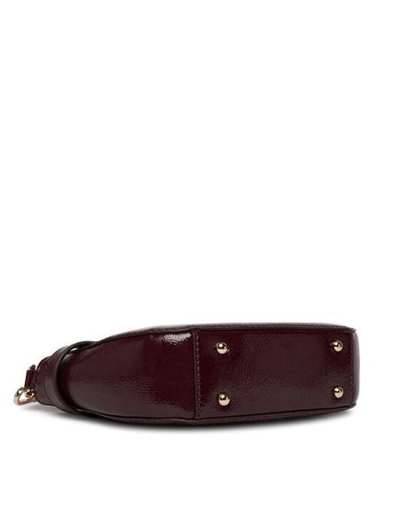 Guess Torebka Cirene HWTG96 68180 Bordowy. Czerwone torebki klasyczne Guess, z aplikacjami, ze skóry, bez dodatków. Za 376,99 zł.