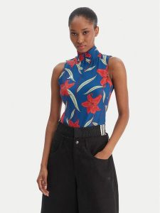 Adidas Body Farm Rio KD4636 Niebieski Slim Fit. Niebieskie body i gorsety ADIDAS, bez wzorów, z syntetyku. Za 259,99 zł.