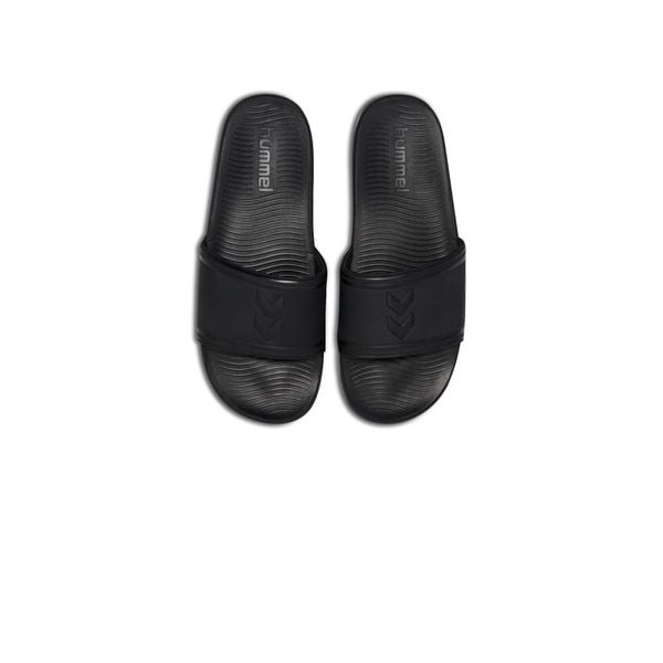 Klapki Hummel HML LEAD. Czarne klapki Hummel, bez wzorów, bez obcasa. Za 170,00 zł.