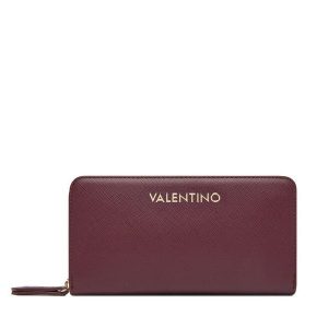Portfel Valentino. Czerwone portfele Valentino, bez wzorów. Za 229,99 zł.