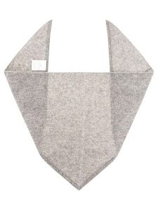 Zwillingsherz Kaszmirowa chusta trójkątna w kolorze szarym - 84 x 34 cm rozmiar: onesize. Szare apaszki i chusty Zwillingsherz, bez wzorów, z kaszmiru. Za 134,95 zł.