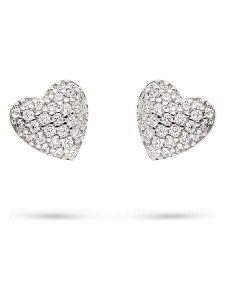 S.Oliver Srebrne kolczyki-wkrętki z cyrkoniami rozmiar: onesize. Szare kolczyki s.Oliver, z cyrkonią, srebrne. Za 121,99 zł.