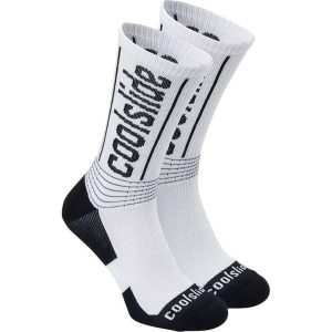 Skarpety Dla Dorosłych Unisex Codie. Białe skarpetki COOLSLIDE, bez wzorów. Za 38,99 zł.