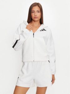 Adidas Bluza Z.N.E. JE7849 Biały Loose Fit. Białe bluzy ADIDAS, xl, bez wzorów, z syntetyku, bez kaptura. Za 369,99 zł.