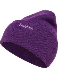 Haglöfs Czapka beanie "Outsiders" w kolorze fioletowym rozmiar: onesize. Różowe czapki Haglöfs, bez wzorów, ze splotem. Za 138,33 zł.