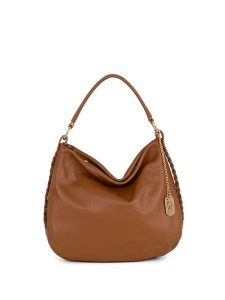 Anna Morellini Skórzana torebka "Sylvana" w kolorze jasnobrązowym - 33 x 30 x 11 cm rozmiar: onesize. Brązowe torebki klasyczne Anna Morellini, bez wzorów, z materiału, bez dodatków. Za 347,99 zł.