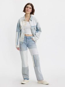 Levi´s Dżinsy "501®" - Comfort fit - w kolorze błękitnym rozmiar: W30/L32. Niebieskie jeansy z aplikacjami, z bawełny. Za 188,85 zł.