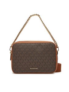MICHAEL Michael Kors Torebka Bryant 32S5GYTC5B Brązowy. Brązowe listonoszki MICHAEL Michael Kors, bez wzorów, z materiału, bez dodatków. Za 569,99 zł.