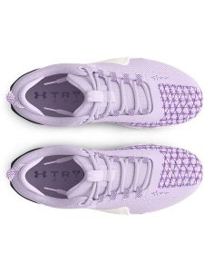 Under Armour Buty sportowe "TriBase Reign 6" w kolorze fioletowym rozmiar: 44. Różowe buty sportowe Under Armour, bez wzorów, z materiału, bez zapięcia. Za 298,67 zł.