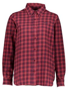 Pepe Jeans Koszula w kolorze bordowym rozmiar: XS. Czerwone koszule Pepe Jeans, xs, bez wzorów, z bawełny, bez kołnierzyka, bez ramiączek. Za 100,99 zł.