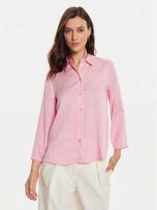 Tatuum Koszula Isla T2416.083B Różowy Regular Fit. Czerwone koszule Tatuum, bez wzorów, z lyocellu, bez kołnierzyka, bez ramiączek. Za 269,99 zł.