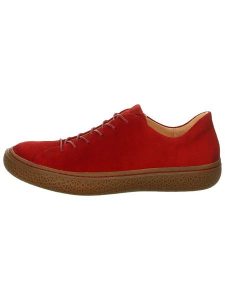Think! Skórzane sneakersy "Tjub" w kolorze czerwonym rozmiar: 36. Czerwone trampki Think, bez wzorów, ze skóry, bez zapięcia. Za 166,88 zł.