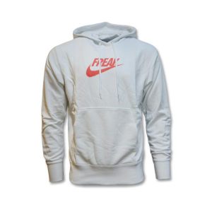 Bluza z kapturem Nike Giannis "Freak" Pullover Hoodie Summit. Białe bluzy Nike, xl, bez wzorów, z kapturem. Za 217,00 zł.
