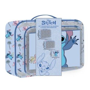 Torba podróżna Stitch Niebieski. Niebieskie torby podróżne i sportowe Disney, bez wzorów, z poliesteru. Za 110,70 zł.