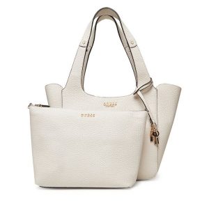Torebka Guess. Białe torebki klasyczne Guess, z aplikacjami, bez dodatków. Za 439,99 zł.
