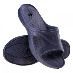 Klapki basenowe unisex Aqua Ambony. Niebieskie klapki AQUA-SPORT, bez wzorów, bez obcasa. Za 29,02 zł.