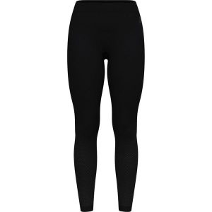 Legginsy damskie Odlo BL BOTTOM long PERFORMANCE LIGHT ECO. Czarne legginsy ODLO, bez wzorów, z elastanu. Za 299,99 zł.