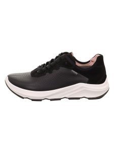 Legero Skórzane sneakersy "Bliss" w kolorze czarnym rozmiar: 38,5. Czarne trampki Legero, bez wzorów, z gore-texu, bez zapięcia. Za 298,67 zł.