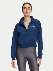 Under Armour Bluza Ua Rival Fleece Varsity 6016557 Granatowy Regular Fit. Niebieskie bluzy Under Armour, xs, bez wzorów, z bawełny, bez kaptura. Za 269,99 zł.