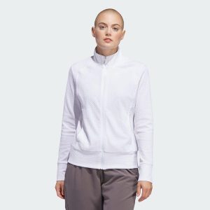 Kurtka Women's Ultimate365 Textured. Białe kurtki ADIDAS, na lato, s, bez wzorów, z materiału, bez kaptura. Za 329,00 zł.