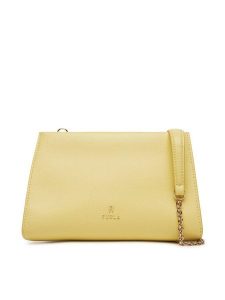 Furla Torebka WE00774 ARE000 3684S Żółty. Żółte torebki klasyczne Furla, bez wzorów, ze skóry, bez dodatków. Za 549,99 zł.