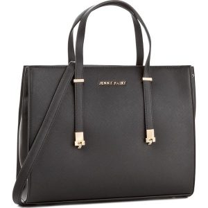 Torebka JENNY FAIRY - RC13355 Czarny. Shopper bag marki Jenny Fairy. Za 119,99 zł.