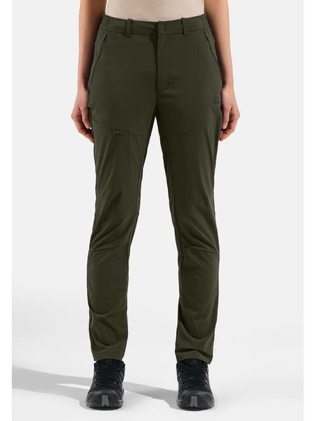 Odlo Spodnie funkcyjne "Ascent Light" w kolorze khaki rozmiar: 42. Brązowe spodnie dresowe ODLO, bez wzorów. Za 324,26 zł.