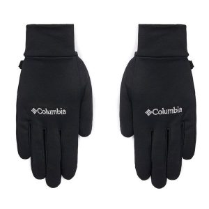 Rękawiczki Columbia. Czarne rękawiczki Columbia, bez wzorów. Za 179,99 zł.