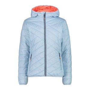 Kurtka damska turystyczna CMP 32K1546. Niebieskie kurtki CMP, l, bez wzorów, bez kaptura. W wyprzedaży za 349,99 zł.