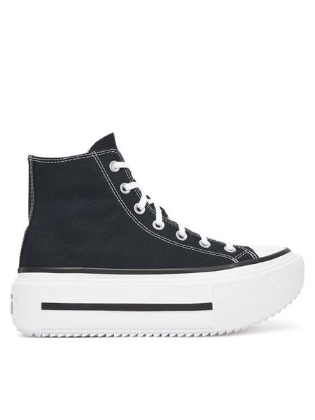 Converse Trampki Chuck Taylor All Star Lift Double Stack A12976C Biały. Białe trampki Converse, bez wzorów, z materiału, bez zapięcia. Za 339,99 zł.