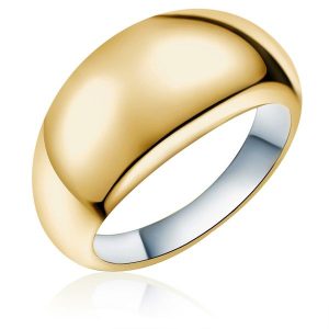 Rafaela Donata Pierścionek Srebro wysokiej próby Żółte złoto/srebrny Pierścionki 1 ct Damski. Szare pierścionki Rafaela Donata, srebrne. Za 269,99 zł.