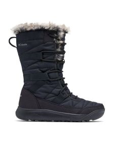 Columbia Śniegowce Minx IV 2079171 Czarny. Czarne buty zimowe Columbia, z materiału, bez obcasa, bez zapięcia. Za 370,00 zł.