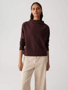 OPUS Bluza "Gruger" w kolorze brązowym rozmiar: 42. Brązowe bluzy Opus, bez wzorów, bez kaptura. Za 143,99 zł.